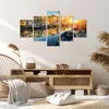 Bild auf Leinwand - Leinwandbild - Kanal Boot Amsterdam Produktbild-Vorschau 7
