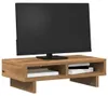 vidaXL Stojan na monitor Artisan dub 50x27x15 cm materiál Náhľad obrázku produktu 3