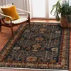 Teppich Wolle KESHAN Franse Rahmen orientalisch 6174/53511 Produktbild-Vorschau 4