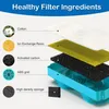 Katzenbrunnen Filter 6er Set, Aktivkohle Ersatzfilter mit Produktbild-Vorschau 7