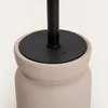 HOMLA ELVIA taupe Toilettenbürste 10,5x13x38,5 cm Produktbild-Vorschau 3