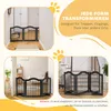 PawHut Absperrgitter Hundegitter 3-teilig mit zwei Produktbild-Vorschau 8