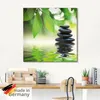 ARTland Glasbild Zen Steinpyramide auf Wasseroberfläche Produktbild-Vorschau 5
