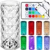 Kristall LED Tischlampe RGB Mit Fernbedienung Touch Dimmbar Produktbild-Vorschau 1