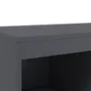 Highboard Anthrazit 68x39x111,5 cm Stahl Produktbild-Vorschau 9