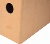 A close-up view of a corner of a brown cardboard box with a circular hole. Náhled obrázku produktu