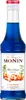 A bottle of Monin Blue Curacao syrup. Produktbild-Vorschau