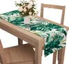 Tischläufer mit Muster 40 x 180 cm Große Monstera Blätter Produktbild-Vorschau 3