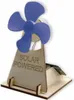 Kit SOL-EXPERT, ventilatore solare, kit in legno Anteprima dell’immagine prodotto 1