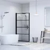 vidaXL Drzwi prysznicowe ze szkła hartowanego 81×195 cm Podgląd zdjęcia produktu 1