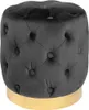 riess-ambiente Design Hocker MODERN BAROCK 40cm schwarz Produktbild-Vorschau 8