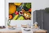 MuchoWow® Poster Gemüse - Gewürze - Besteck - Kuchen Produktbild-Vorschau 3