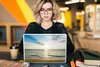 MuchoWow® Laptop Aufkleber Sticker Cover Meer - Sommer - Produktbild-Vorschau 5
