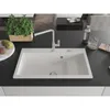 Mexen Omar zlewozmywak granitowy 1-komorowy 800 x 480 mm, Podgląd zdjęcia produktu 3