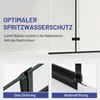 IMPTS Duschwand für Badewanne 140x140cm 3-teilig Faltwand Produktbild-Vorschau 7