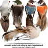 com-four® 12x Dekovogel - künstliche Vögel in 4 bunten Produktbild-Vorschau 4