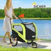 PawHut 2-in-1 hondenkar, fietskar voor honden, hondenwagen Productafbeelding-voorbeeld 7