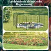 Zaun Gartenzaun Steckzaun Hundezaun Teichzaun für Garten Produktbild-Vorschau 5