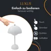 Luxus - Tischlampe Touch Deluxe - Josephine - Weiß - H30 x Produktbild-Vorschau 2
