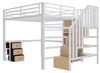 Hoogslaper 140 x 200 cm met bureau, opbergruimte in de Productafbeelding-voorbeeld 14