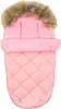 Gesteppter Fellschlafsack für Kinderwagen, Autositz, Buggy, Produktbild-Vorschau 2