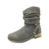 A single gray boot is shown against a white background. Produktbild-Vorschau