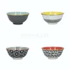 KitchenCraft Keramik-Müslischale Mono Design – 4er-Set Produktbild-Vorschau 2
