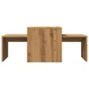 vidaXL Table basse Artisan-Chêne 100x48x40 cm Bois Voir les images du produit 4