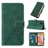 Galaxy A42 5G Hülle, Schlank Prägung Flip Leder Produktbild-Vorschau 2