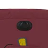 Massagesessel Elektrisch Weinrot Stoff , Klassische Sessel Produktbild-Vorschau 11