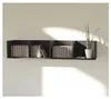 Linder Exclusiv Nástenná polica 79x15x16 cm Čierna Náhľad obrázku produktu 4