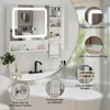 Puluomis zrcadlová skříňka do koupelny 80 cm se 3 barevnými Náhled obrázku produktu 10