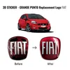 Adesivo Fiat 3D di ricambio logo anteriore per Grande Punto Anteprima dell’immagine prodotto 4
