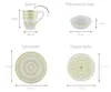CreaTable, 23597, Mandala White, 8-dielny jedálenský Náhľad obrázku produktu 11