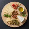 Deska OBROTOWA 30cm drewniana buk Do Serwowania Pizzy Podgląd zdjęcia produktu 2