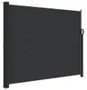 vidaXL Bočná výsuvná markíza čierna 160x500 cm Náhľad obrázku produktu 1