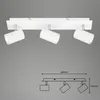 Plafonnier Spot BRILONER LEUCHTEN RUN, 40 W, IP20, blanc, Voir les images du produit 7
