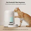 Petlibro Air, Haustierfutterautomat, Weiß, Katze, 2 l, AC, Produktbild-Vorschau 3