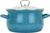 Belis Pot en émail avec couvercle en verre FLOWER 16 Voir les images du produit 1