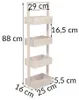 Aufbewahrungsregal, Bambus - 4 Regale Produktbild-Vorschau 7