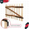 KOTARBAU® Zahradní branka z lískových latí na pozemek 80 x Náhled obrázku produktu 7