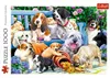 TREFL Puzzle 1000 Psy w ogrodzie 10556 Podgląd zdjęcia produktu 5