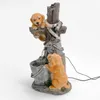 Hundewelpen Milo und Buddy Solarbrunnen für draussen Produktbild-Vorschau 10