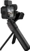 A black GoPro HERO11 Black Creator Edition action camera with a microphone and tripod attached, shown against a white background. Podgląd zdjęcia produktu
