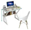 Computertisch, Bürotisch mit Regal 80 x 40 cm STL04BR Produktbild-Vorschau 2