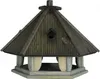 4iQ Massivholz-Vogelfutterhaus RUDZIK VIII 50x43x46,5 cm Produktbild-Vorschau 1