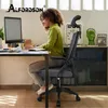 ALFORDSON Büro-Schreibtischstuhl, ergonomisch für Heimbüro, Produktbild-Vorschau 3