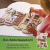 Balinco Motorikboard aus Holz, Interaktives Holzspielzeug Produktbild-Vorschau 2