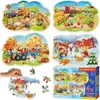 CASTORLAND Puzzle 4in1 Vier Jahreszeiten - Vier Produktbild-Vorschau 1