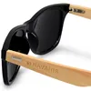 Navaris Holz Sonnenbrille UV400 - Uni Damen und Herren Produktbild-Vorschau 2